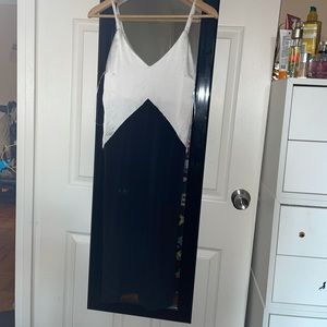 ZARA size 26 black and white dress